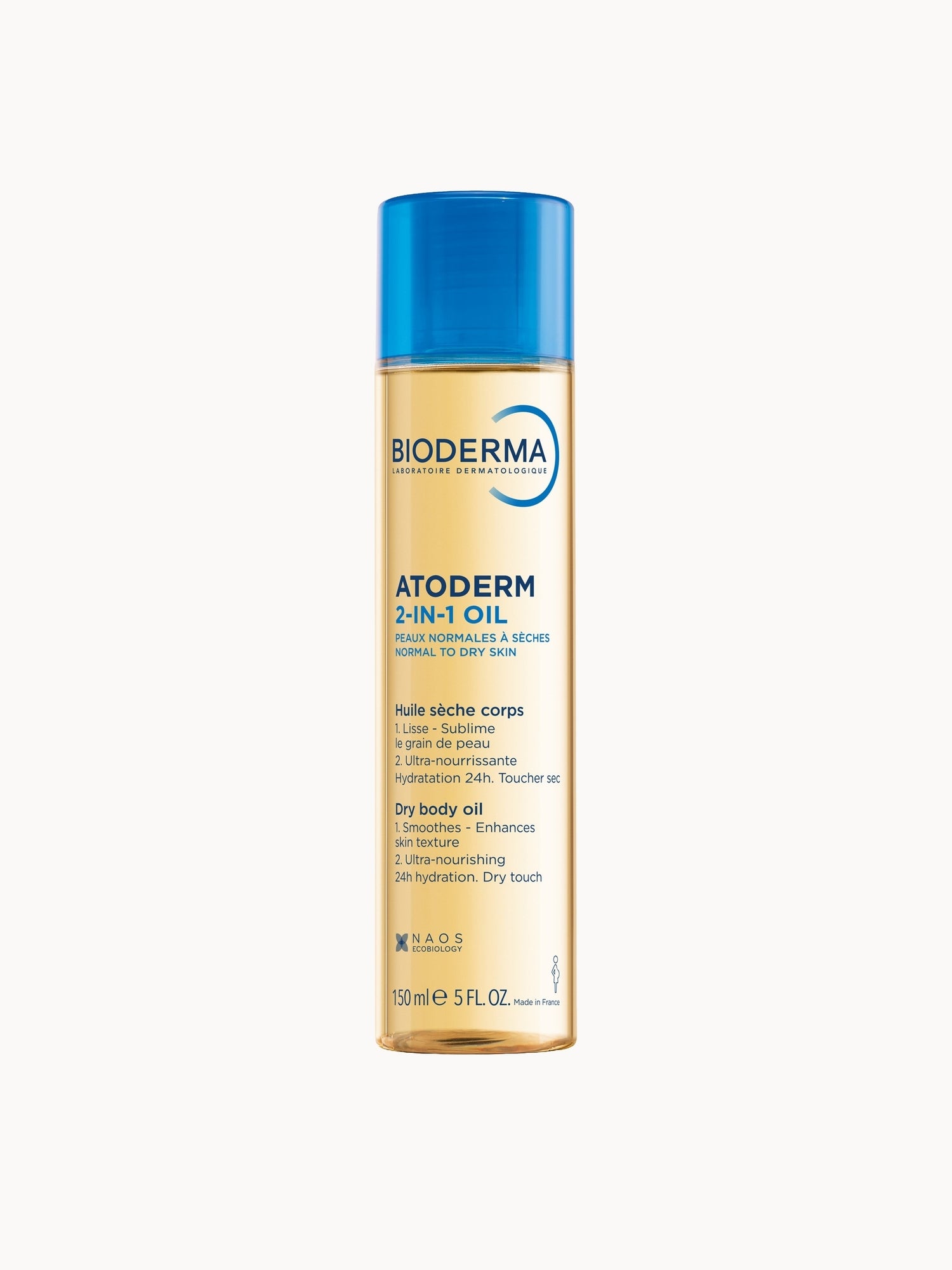 Bioderma Atoderm 2-in-1 Dry Body Oil for 24h Hydration 150ml Bioderma — textura e acabamento