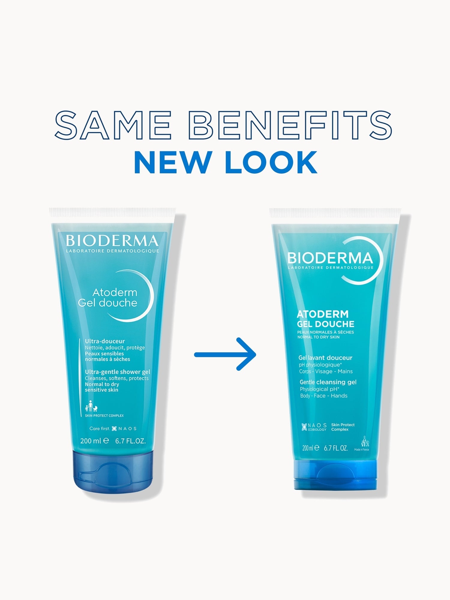 Bioderma Atoderm Gentle Shower Gel Body Wash For Normal to Dry Skin 200ml Bioderma — detalhe 7