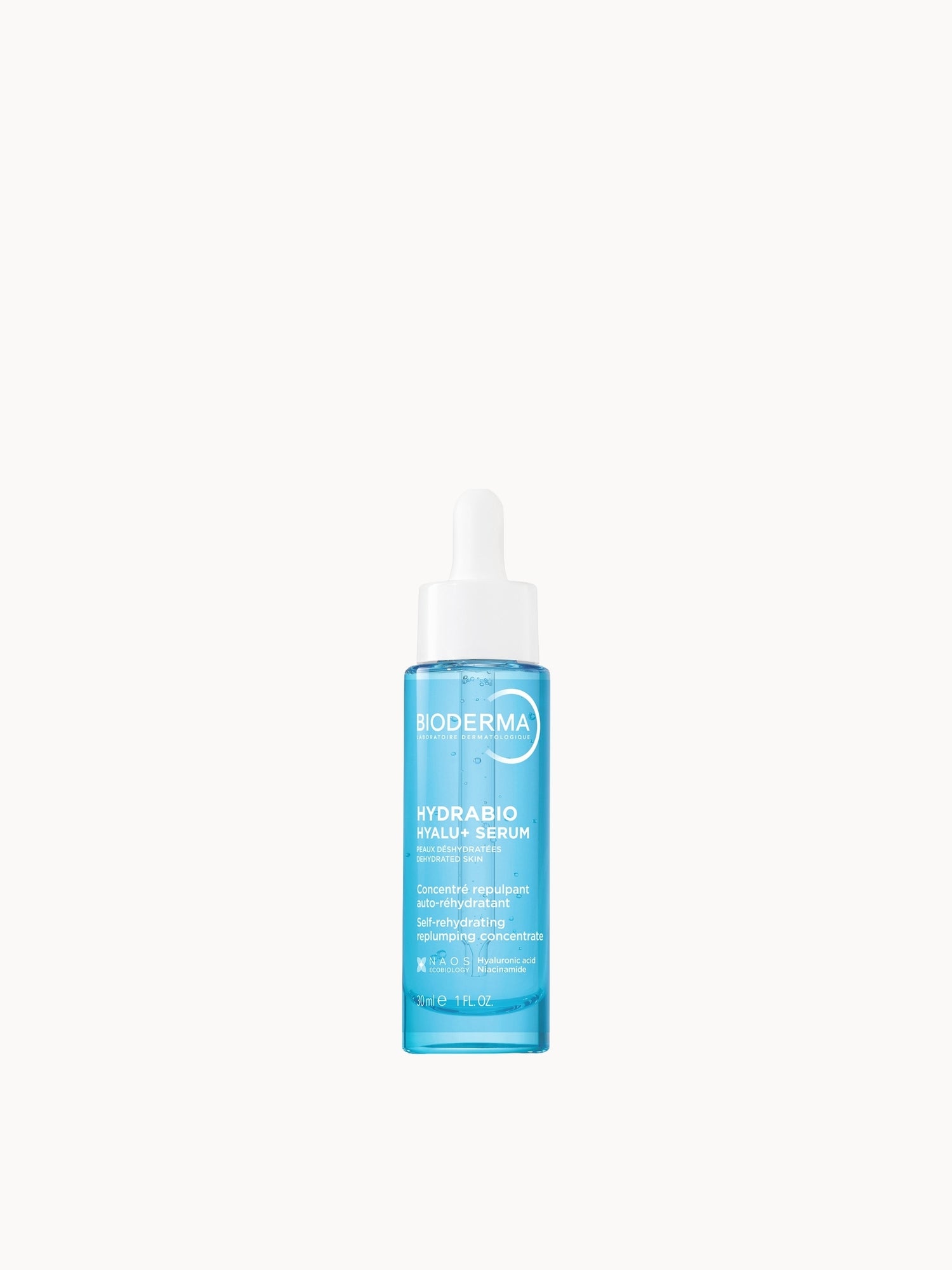 Bioderma Hydrabio Hyalu+ Face Serum for Dry Dehydrated Skin with Hyaluronic Acid and Niacinamide 30ml Bioderma — textura e acabamento
