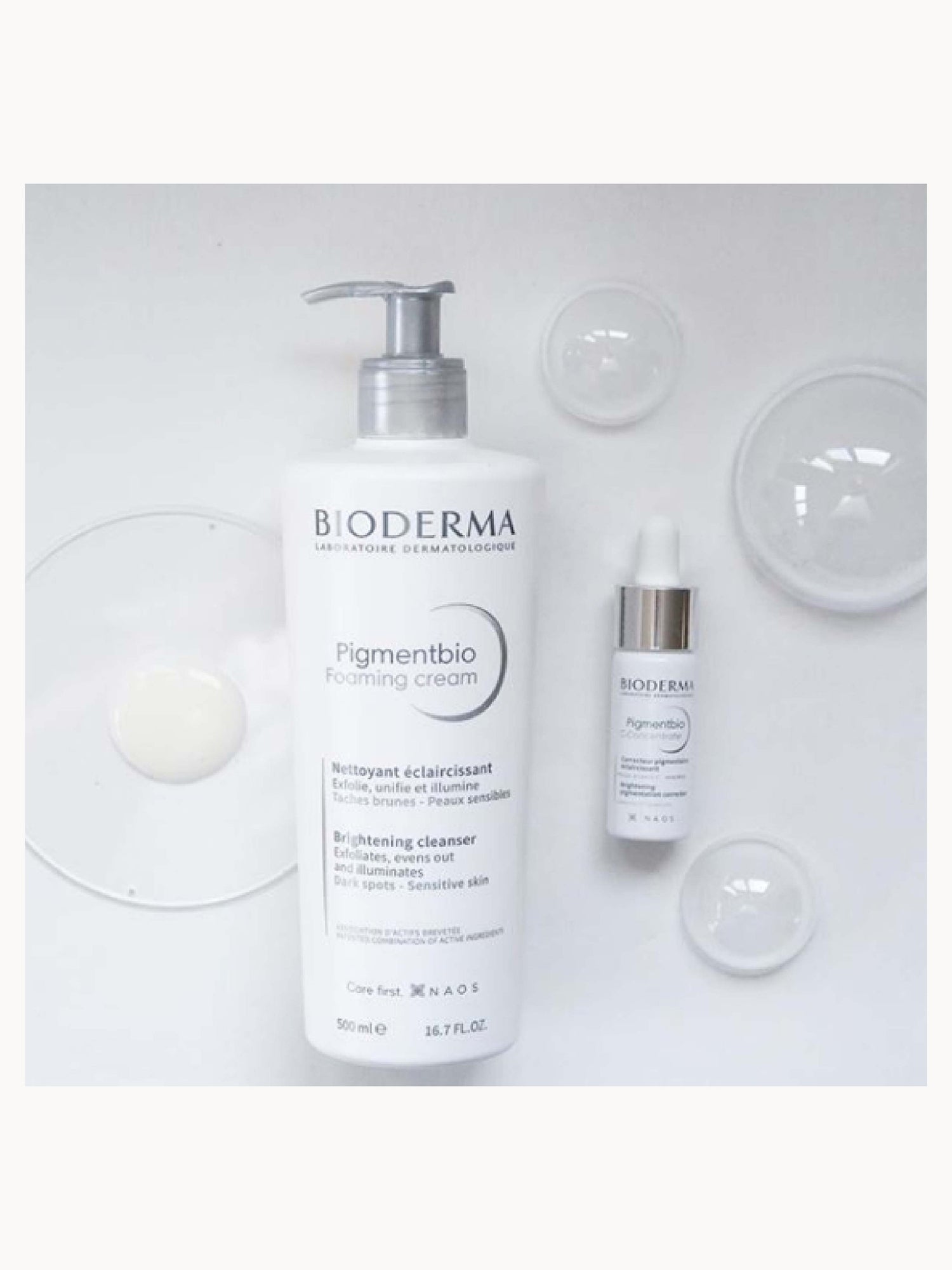 Bioderma Pigmentbio Brightening and Exfoliating Foaming Cream Cleanser for Pigmented Skin Anti-Dark Spots 200ml Bioderma — detalhe 5