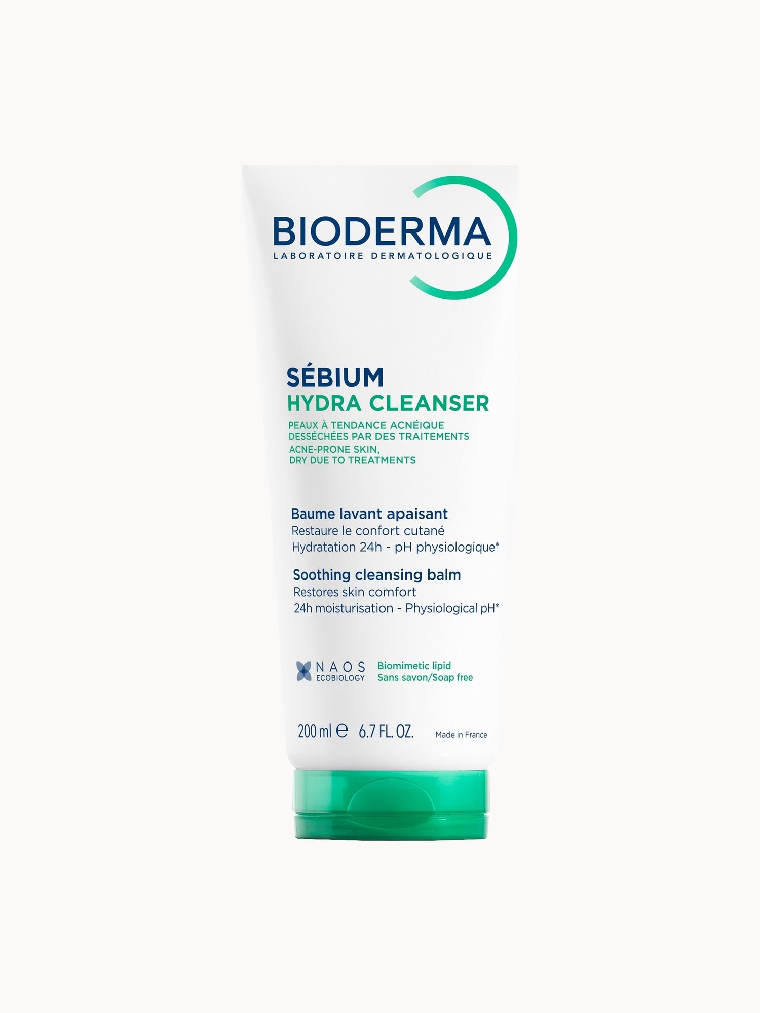 Bioderma Sebium Hydra Cleanser for Dry Acne-Prone Skin 200ml Bioderma — textura e acabamento