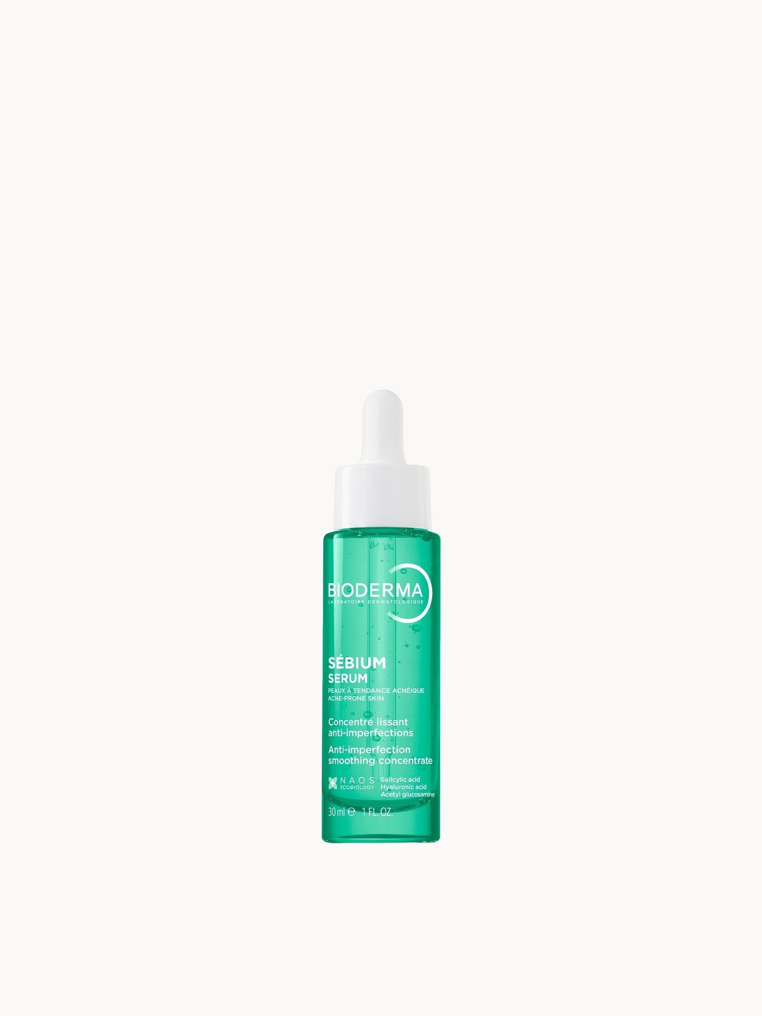 Bioderma Sebium Serum with Salicylic Acid for Adult Acne 30ml Bioderma — textura e acabamento