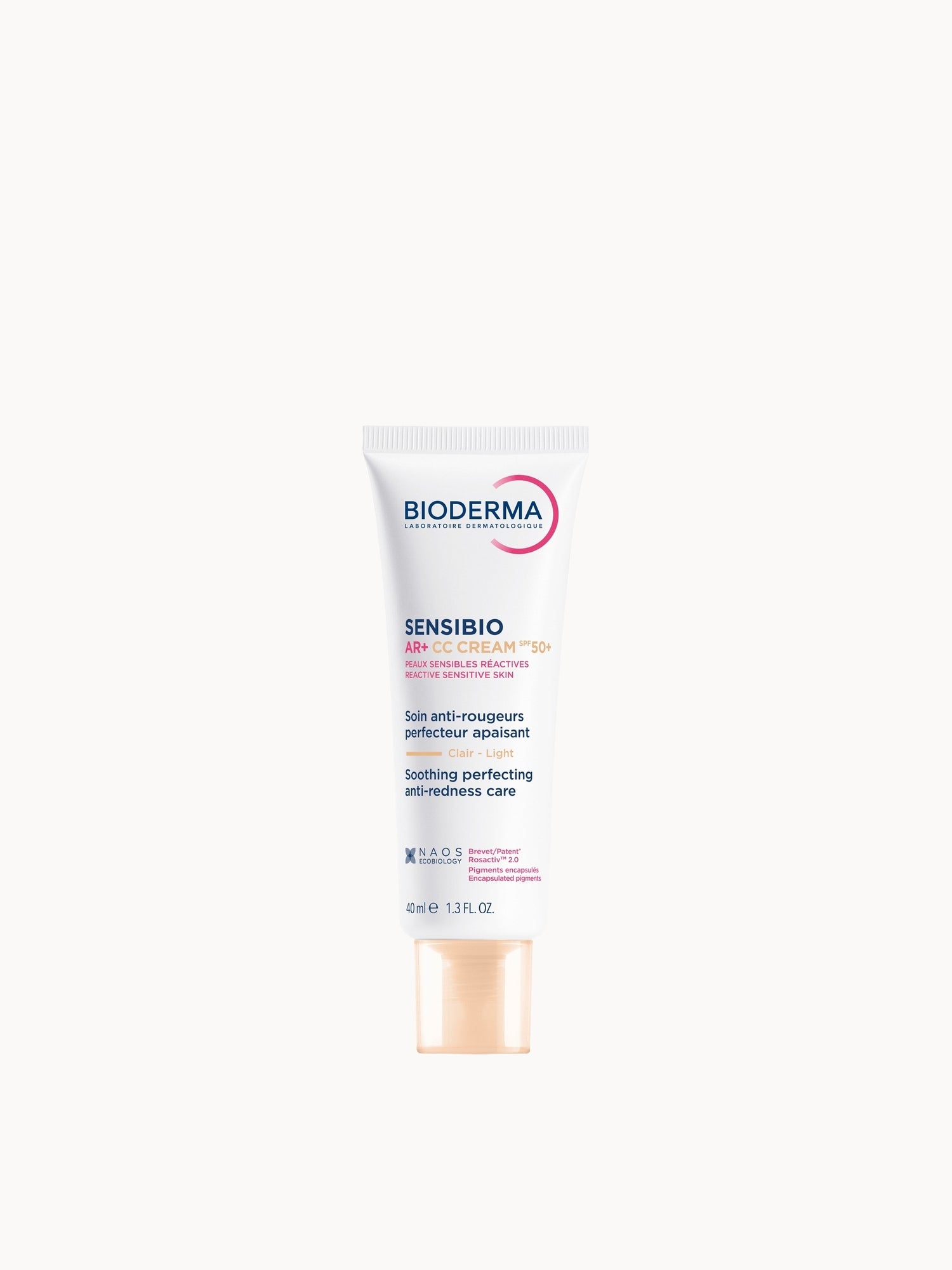 Bioderma Sensibio AR+ Anti-Redness CC Cream SPF50+ for Sensitive Skin Prone to Rosacea 40ml Bioderma — textura e acabamento
