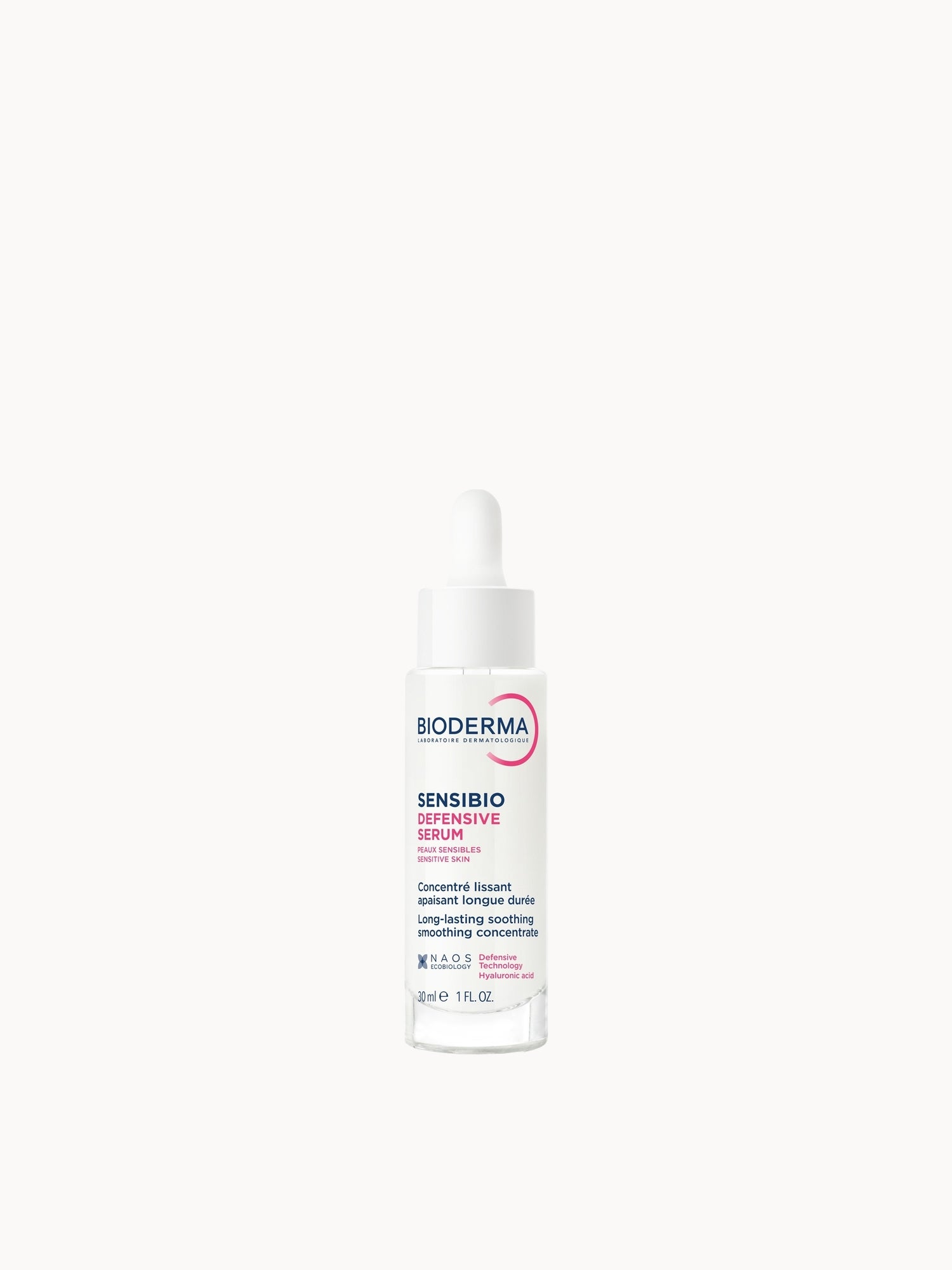 Bioderma Sensibio Defensive Serum for Sensitive Skin with Hyaluronic Acid for 24hr Moisture 30ml Bioderma — textura e acabamento