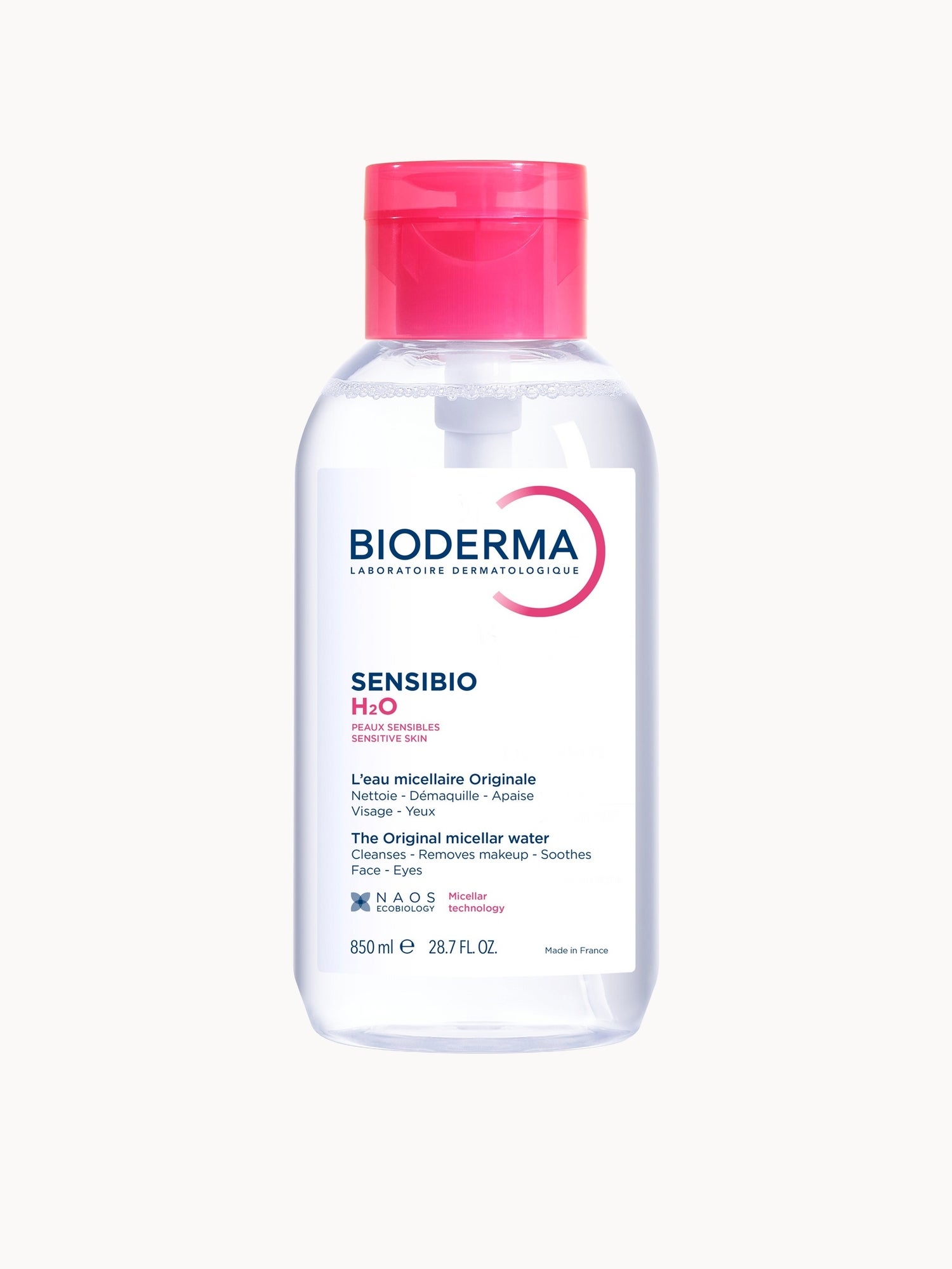 Bioderma Sensibio H2O Micellar Water for Sensitive Skin Prone to Rosacea 850ml Bioderma — detalhe 5