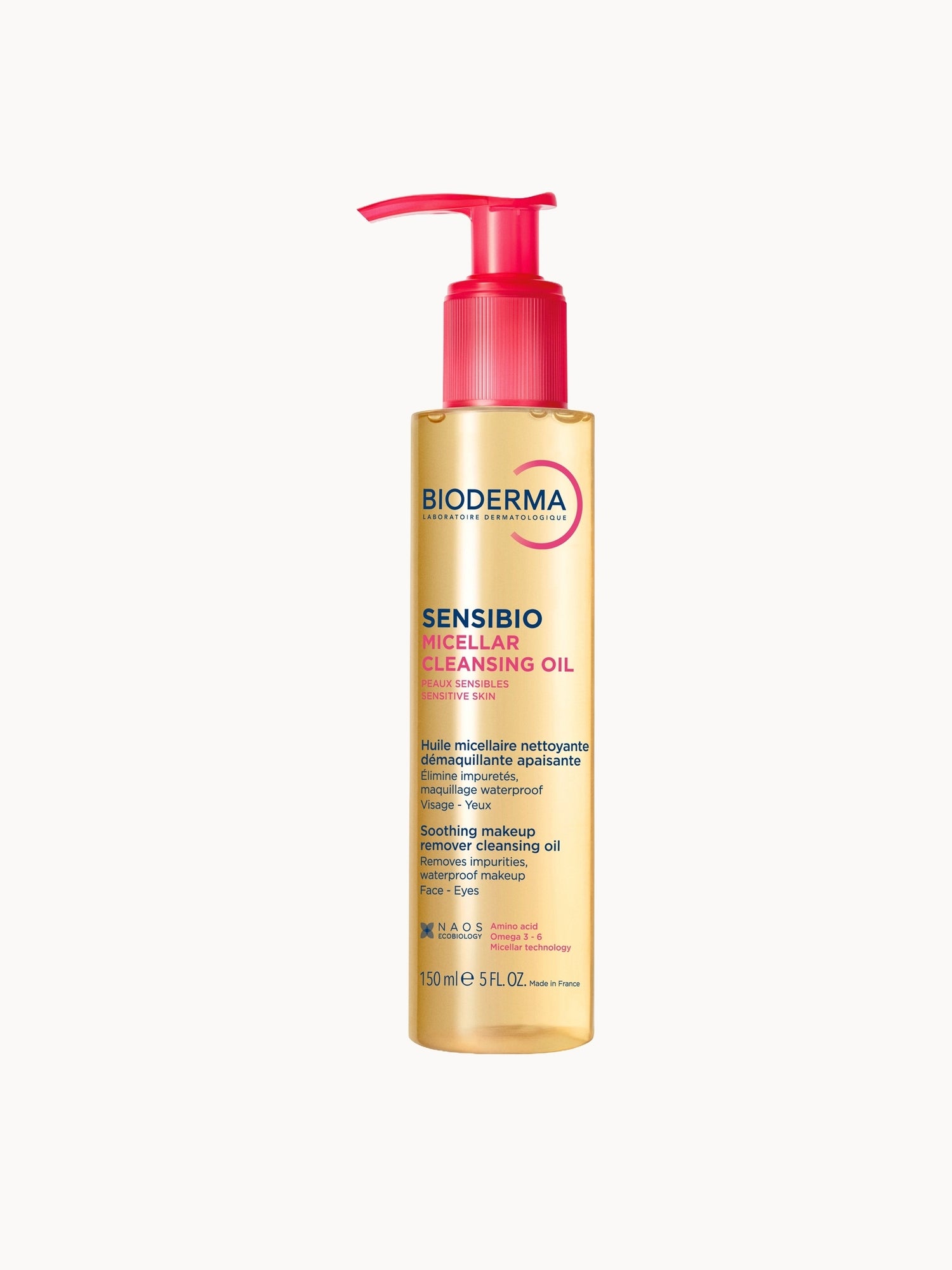Bioderma Sensibio Micellar Cleansing Oil for Sensitive Skin 150ml Bioderma — textura e acabamento