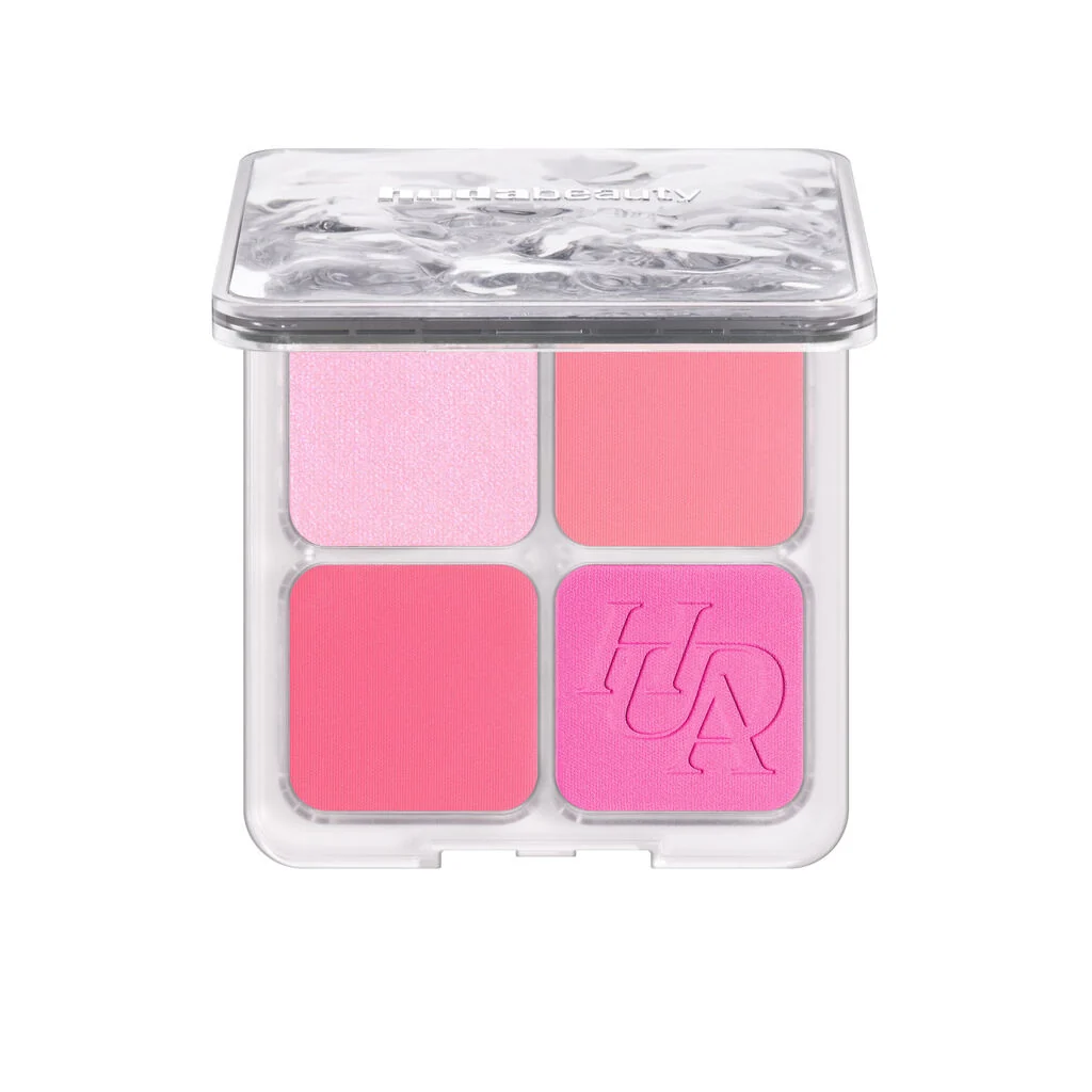 Blush Filter Blurring Blushlighters Palette Huda Beauty — textura e acabamento