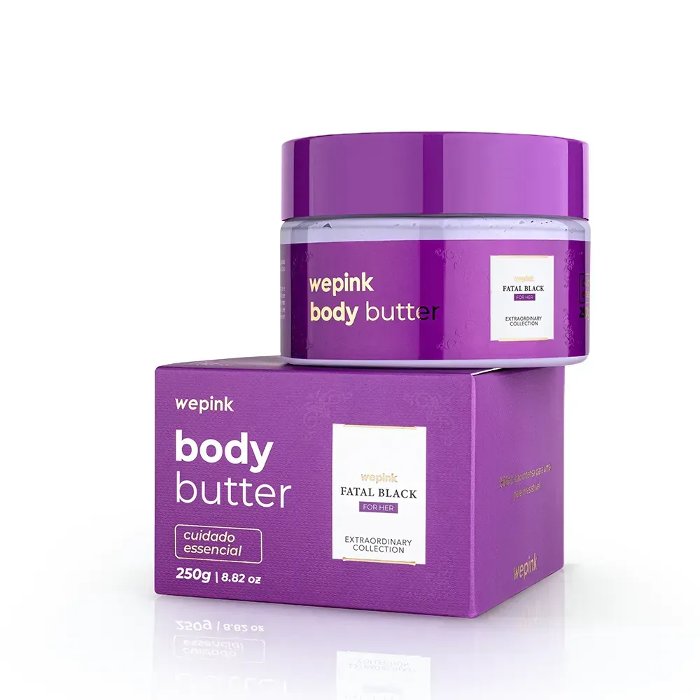 Body Butter Fatal Black For Her Manteiga Corporal 250g Wepink original em Luanda, Angola - Cosméticos e Perfumaria