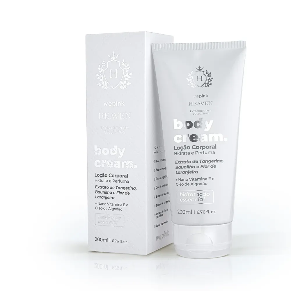 Body Cream Heaven Desodorante Hidratante 200ml Wepink da Virginia Fonseca original em Luanda, Angola - Cosméticos e Perfumaria
