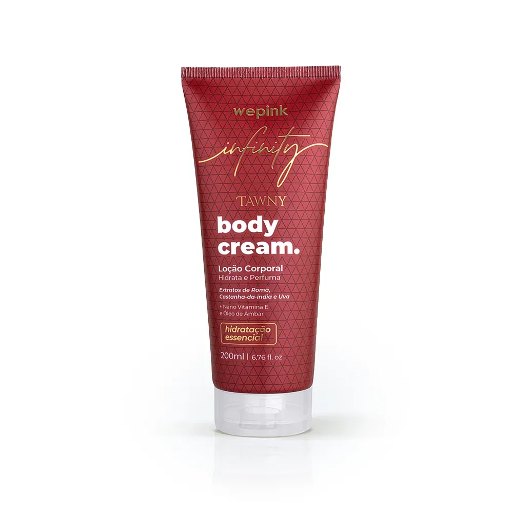 Detalhes de Body Cream Infinity Tawny Desodorante Hidratante 200ml Wepink para entrega em Luanda, Angola - Seth