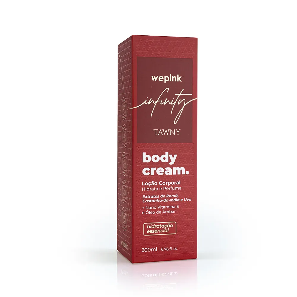 Comprar Body Cream Infinity Tawny Desodorante Hidratante 200ml Wepink em Luanda, Angola - Loja Oficial Seth