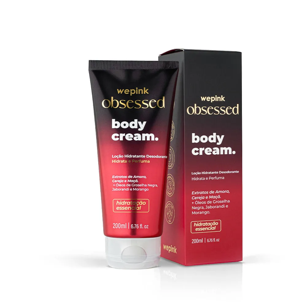 Body Cream Obsessed Desodorante Hidratante 200ml Wepink da Virginia Fonseca original em Luanda, Angola - Cosméticos e Perfumaria