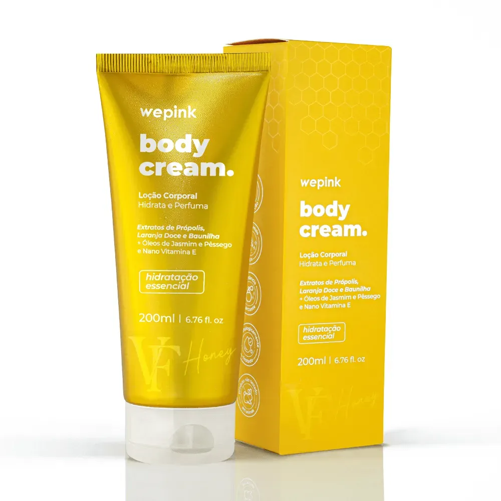 Body Cream VF Honey Desodorante Hidratante  200ml - Wepink