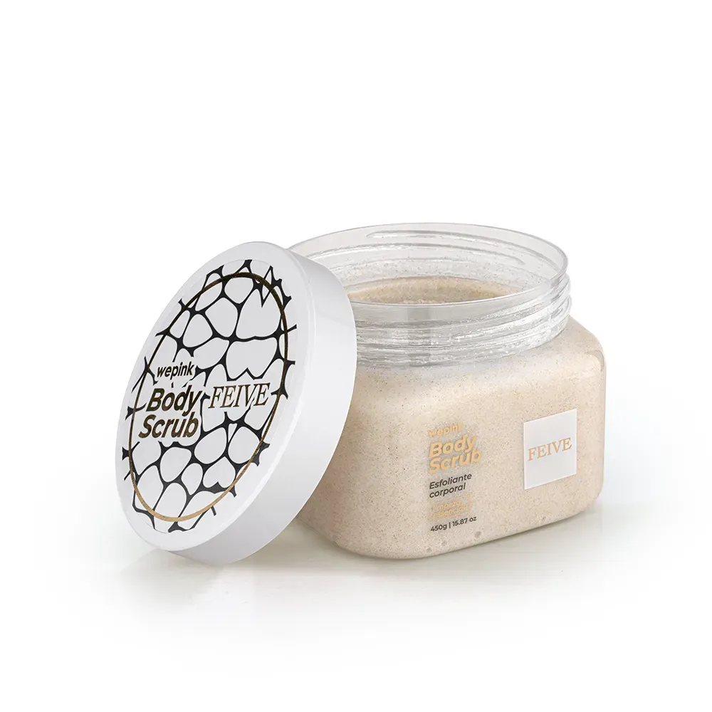 Embalagem de Body Scrub Feive Esfoliante Corporal 450g Wepink em Luanda, Angola - Cosméticos de Luxo Seth