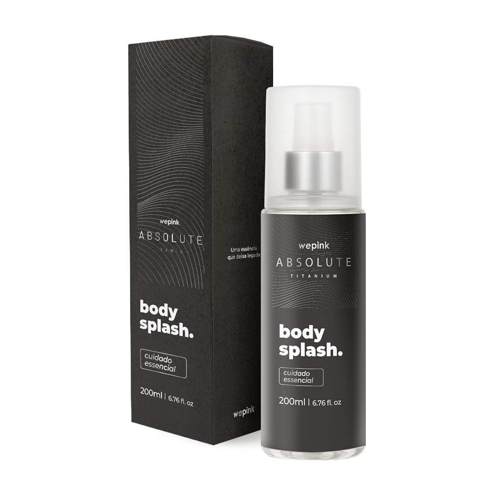 Body Splash Absolute Titanium Desodorante Colônia 200ml Wepink da Virginia Fonseca original em Luanda, Angola - Cosméticos e Perfumaria