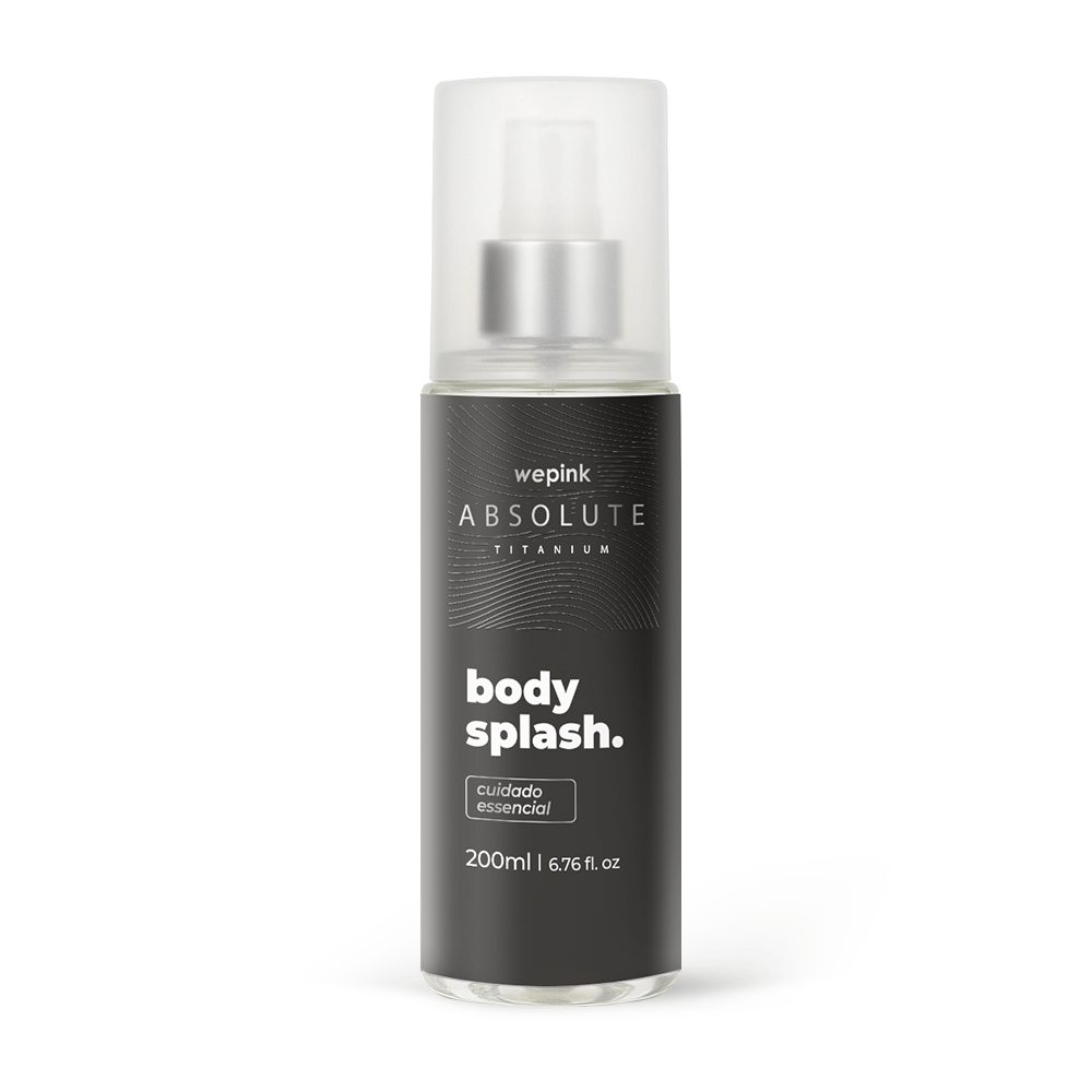 Embalagem de Body Splash Absolute Titanium Desodorante Colônia 200ml Wepink em Luanda, Angola - Cosméticos de Luxo Seth