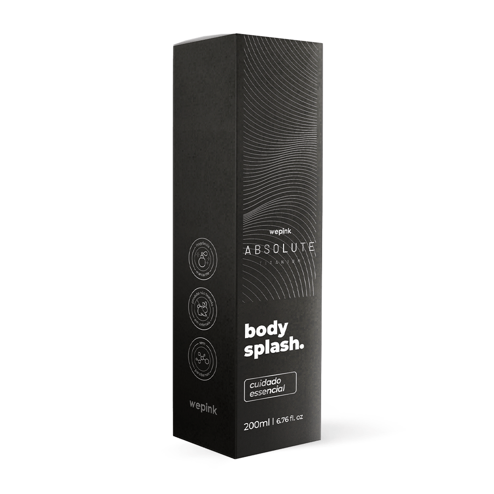 Detalhes de Body Splash Absolute Titanium Desodorante Colônia 200ml Wepink para entrega em Luanda, Angola - Seth