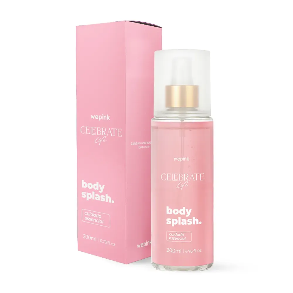 Body Splash Celebrate Life Desodorante Colônia 200ml Wepink da Virginia Fonseca original em Luanda, Angola - Cosméticos e Perfumaria