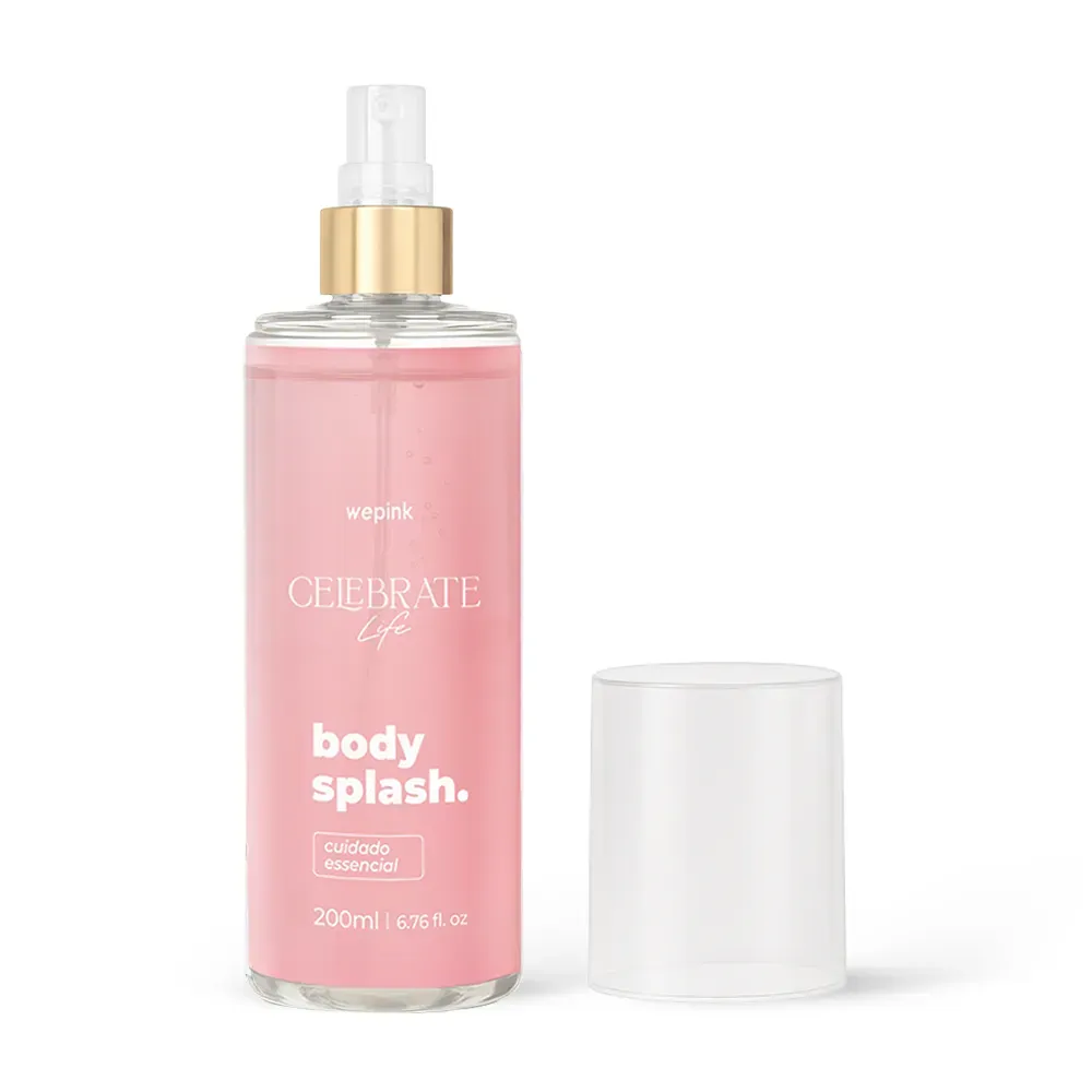 Embalagem de Body Splash Celebrate Life Desodorante Colônia 200ml Wepink em Luanda, Angola - Cosméticos de Luxo Seth