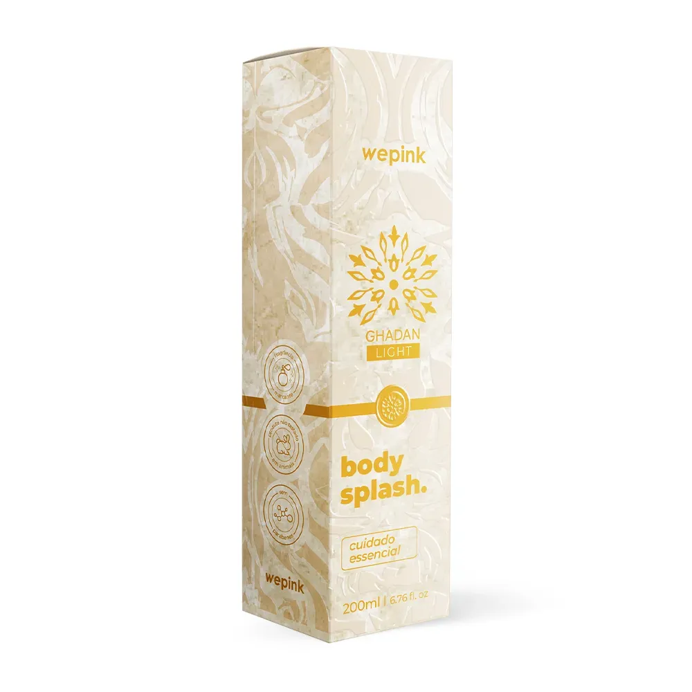 Detalhes de Body Splash Ghadan Light Desodorante Colônia 200ml Wepink para entrega em Luanda, Angola - Seth