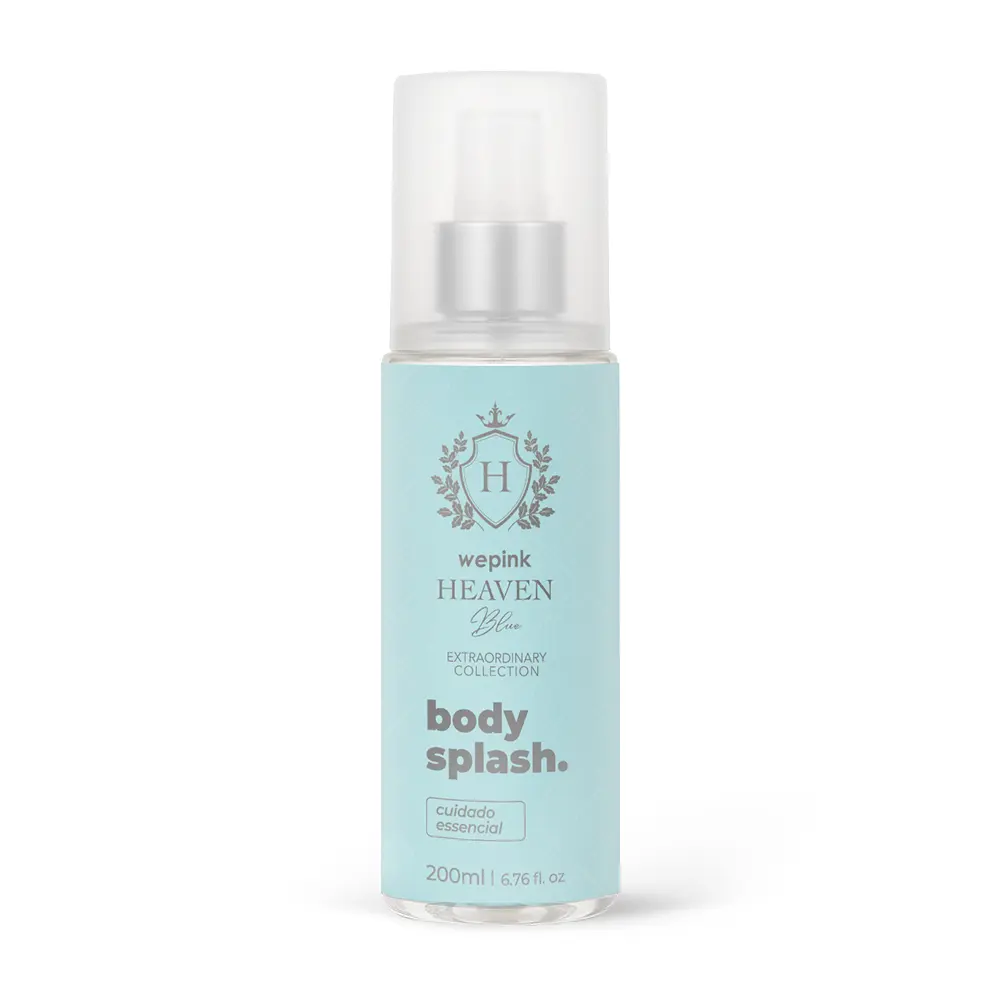 Embalagem de Body Splash Heaven Blue Desodorante Colônia 200ml Wepink em Luanda, Angola - Cosméticos de Luxo Seth