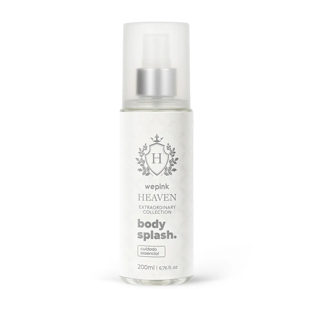 Embalagem de Body Splash Heaven Desodorante Colônia 200ml Wepink em Luanda, Angola - Cosméticos de Luxo Seth