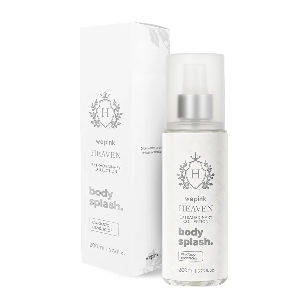 Body Splash Heaven Desodorante Colônia 200ml - Wepink