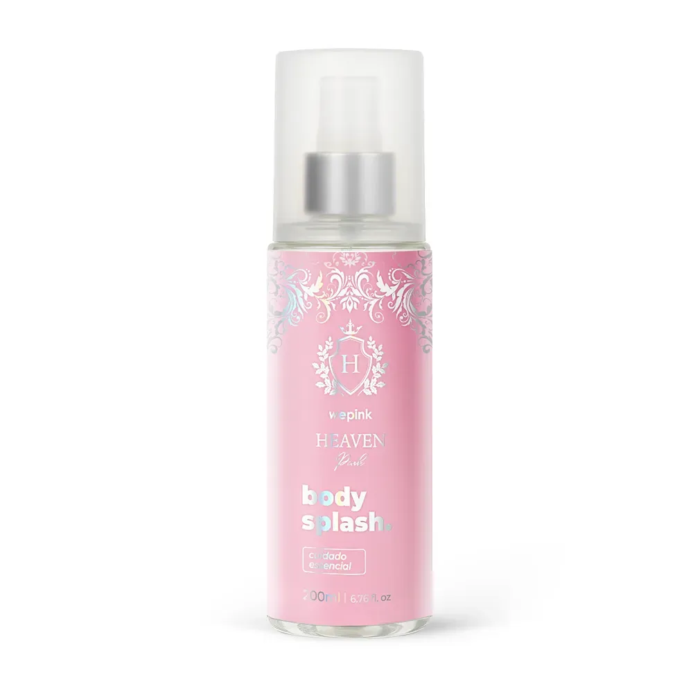 Embalagem de Body Splash Heaven Pink Desodorante Colônia 200ml Wepink em Luanda, Angola - Cosméticos de Luxo Seth