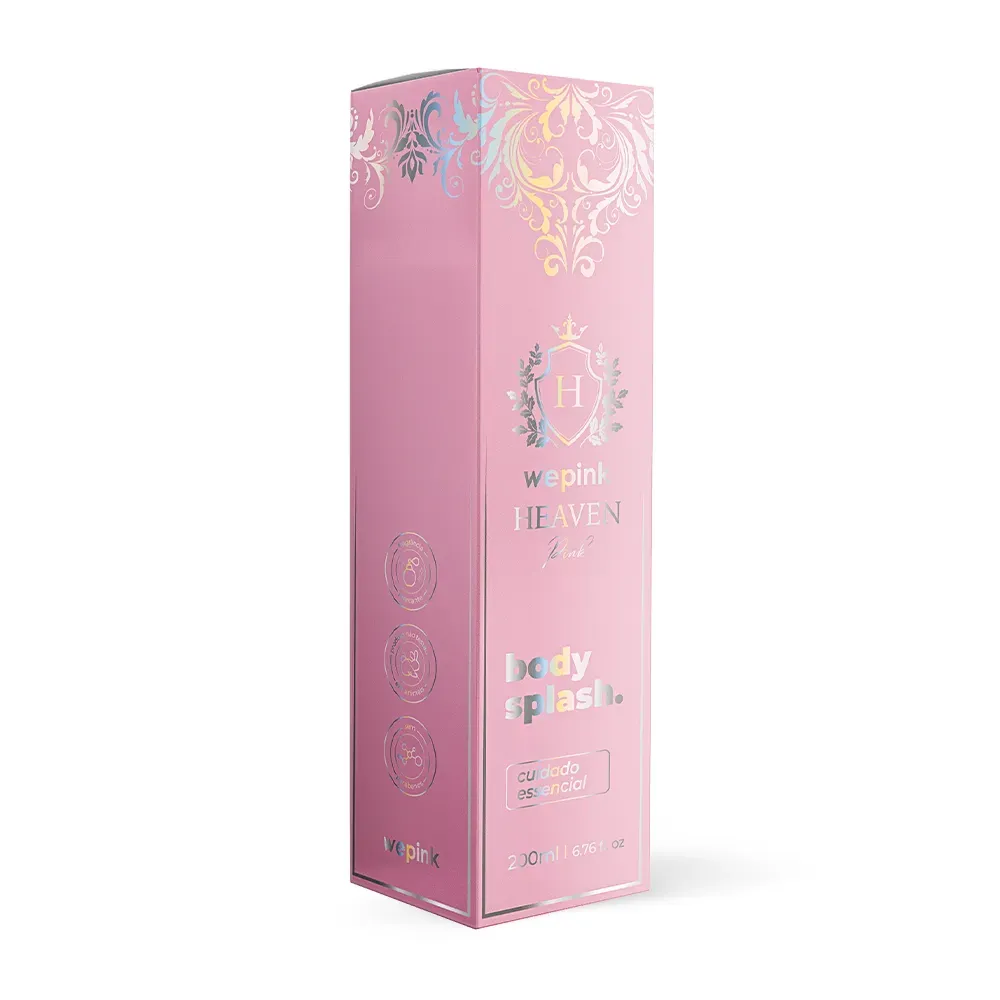 Detalhes de Body Splash Heaven Pink Desodorante Colônia 200ml Wepink para entrega em Luanda, Angola - Seth