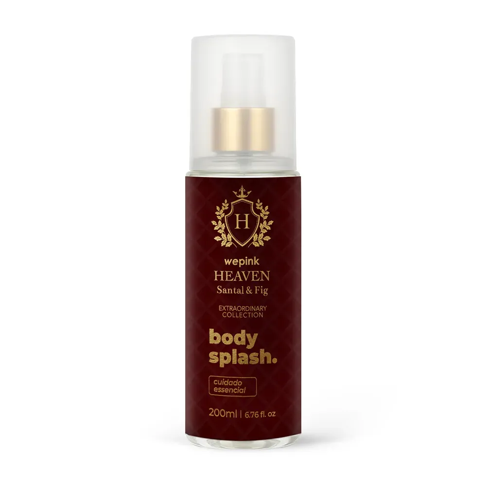 Embalagem de Body Splash Heaven Santal & Fig Desodorante Colônia 200ml Wepink em Luanda, Angola - Cosméticos de Luxo Seth