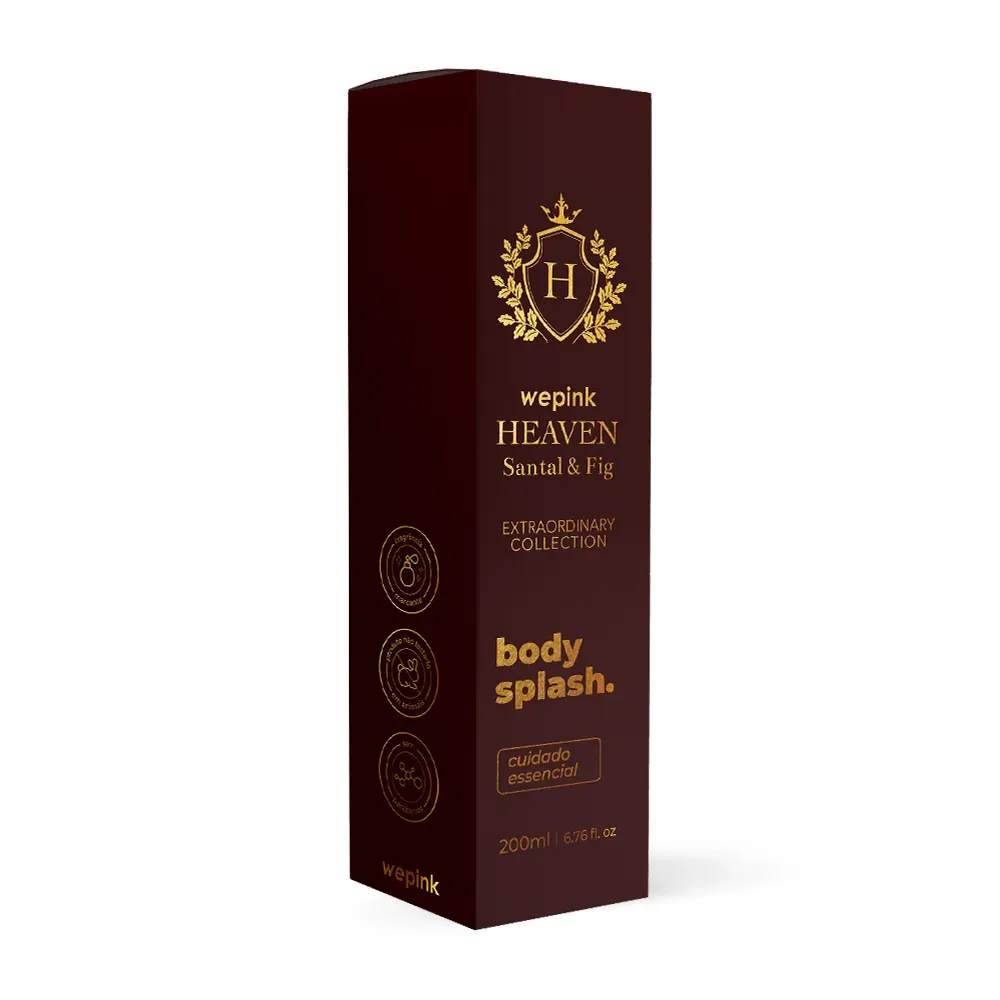 Detalhes de Body Splash Heaven Santal & Fig Desodorante Colônia 200ml Wepink para entrega em Luanda, Angola - Seth