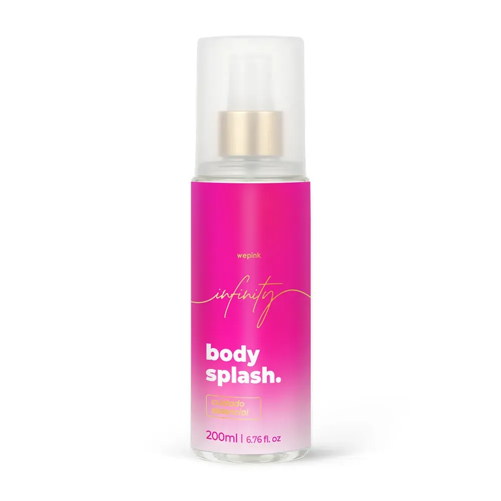 Embalagem de Body Splash Infinity Desodorante Colônia 200ml Wepink em Luanda, Angola - Cosméticos de Luxo Seth