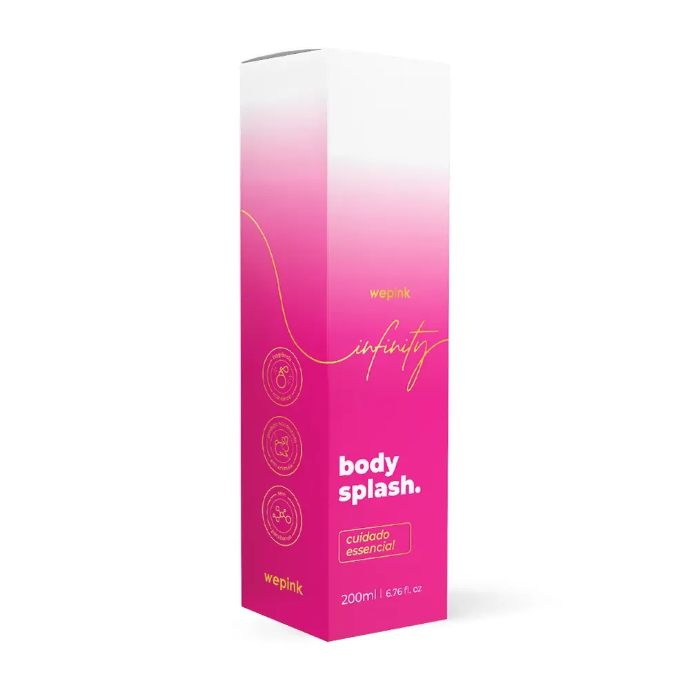 Detalhes de Body Splash Infinity Desodorante Colônia 200ml Wepink para entrega em Luanda, Angola - Seth