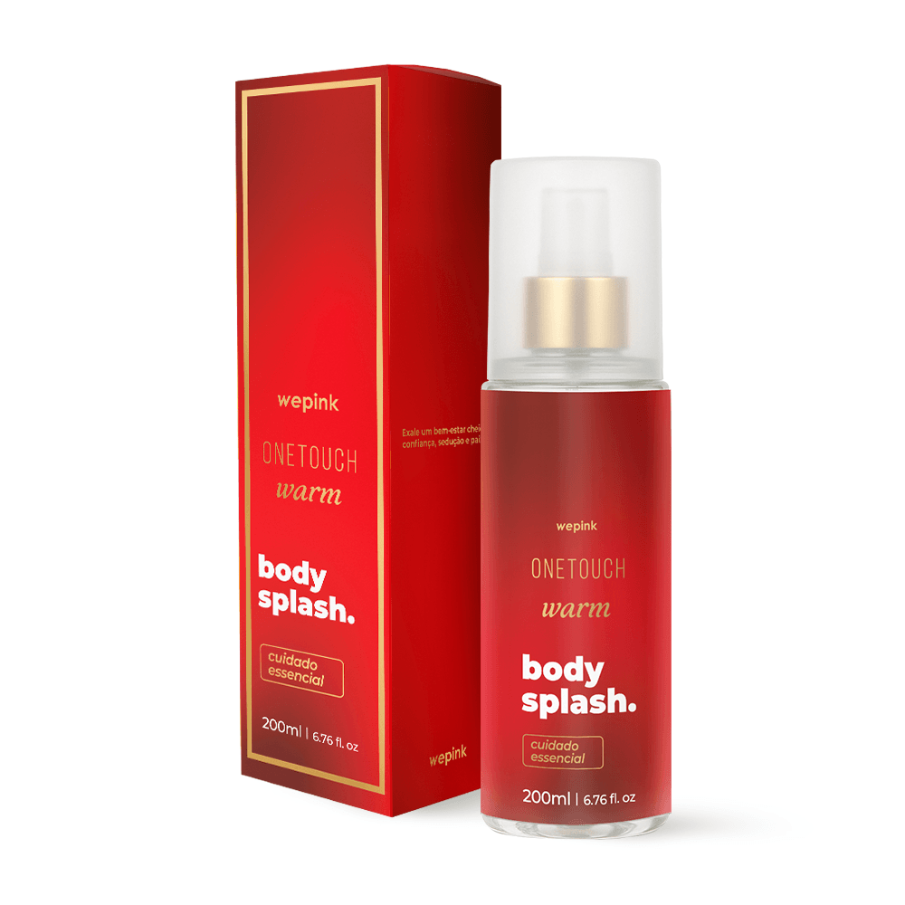 Body Splash One Touch Warm Desodorante Colônia 200ml - Wepink