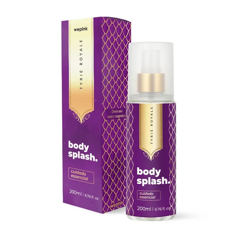 Body Splash Tyrie Royale Desodorante Colônia 200ml - Wepink