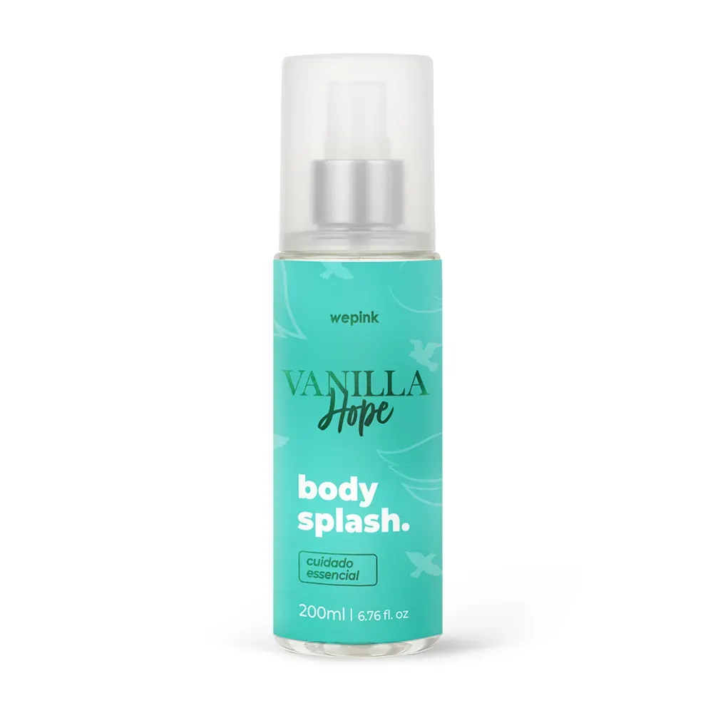 Embalagem de Body Splash Vanilla Hope Desodorante Colônia 200ml Wepink em Luanda, Angola - Cosméticos de Luxo Seth