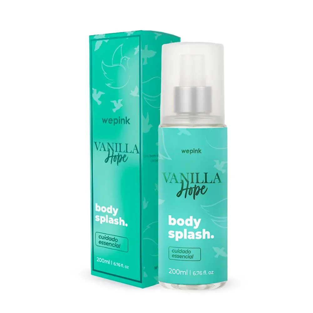 Detalhes de Body Splash Vanilla Hope Desodorante Colônia 200ml Wepink para entrega em Luanda, Angola - Seth