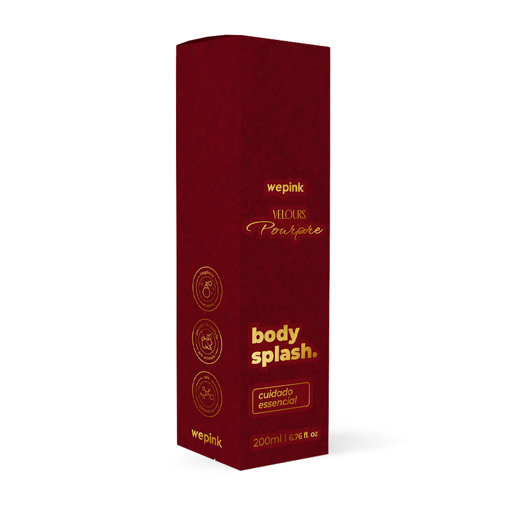 Detalhes de Body Splash Velours Pourpre Desodorante Colônia 200ml Wepink para entrega em Luanda, Angola - Seth