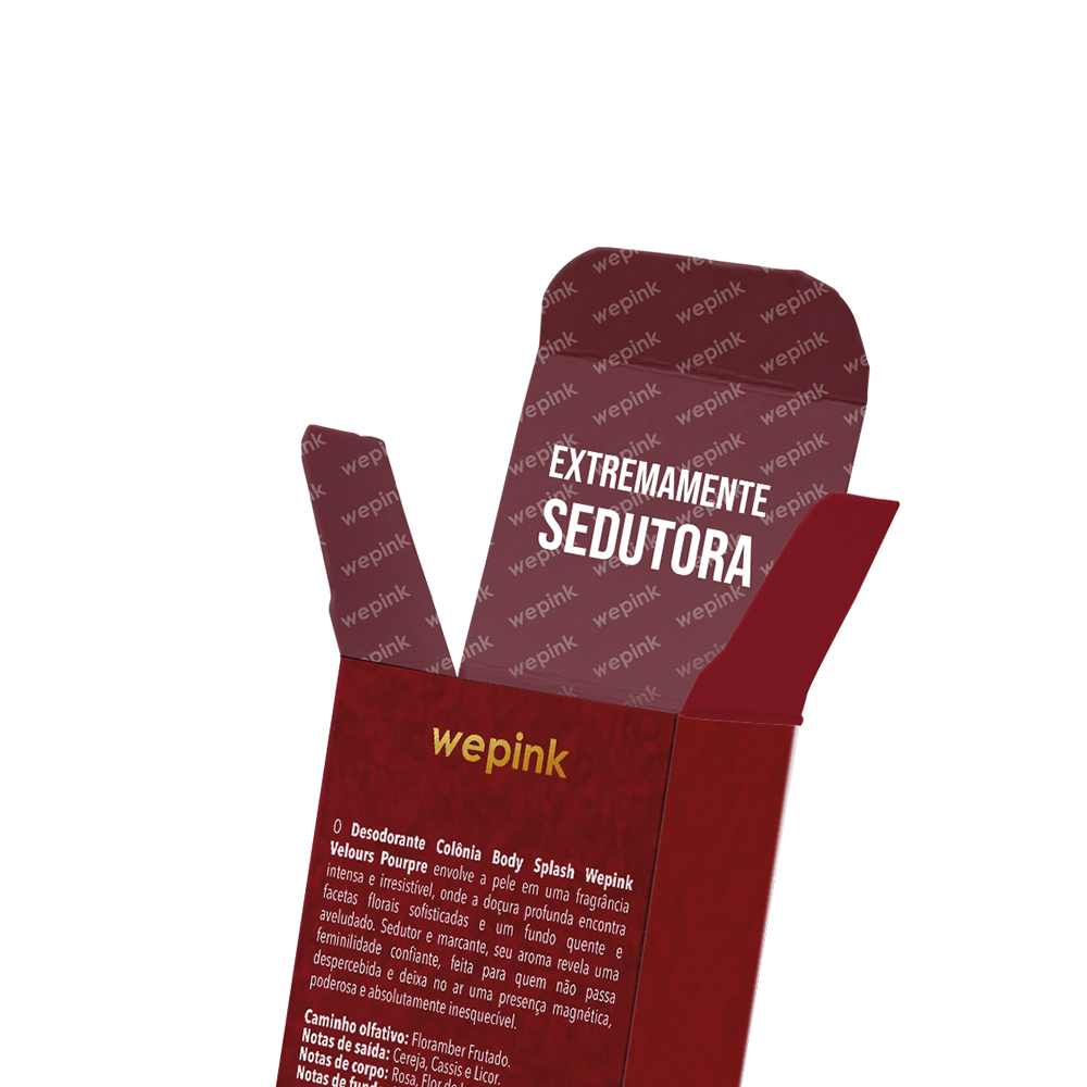 Comprar Body Splash Velours Pourpre Desodorante Colônia 200ml Wepink em Luanda, Angola - Loja Oficial Seth