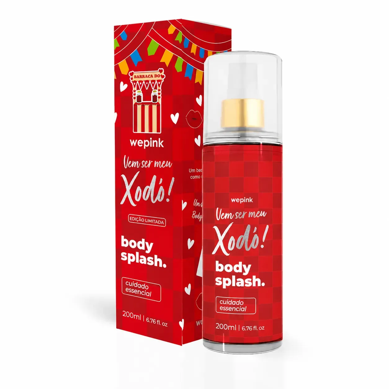 Body Splash Vem Ser meu Xodó Desodorante Colônia 200ml – Wepink