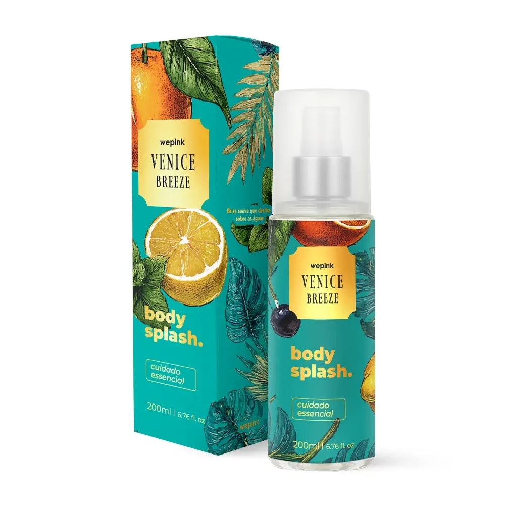 Body Splash Venice Breeze Desodorante Colônia 200ml - Wepink