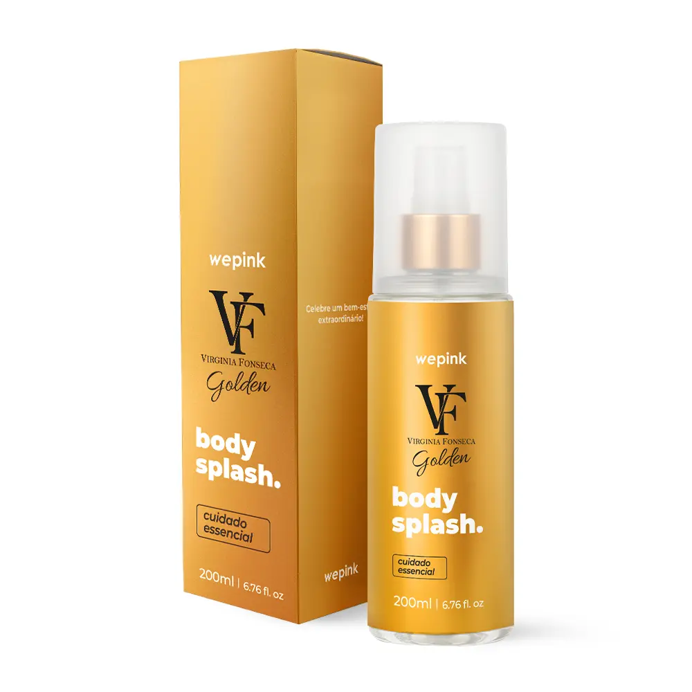 Body Splash VF Golden Desodorante Colônia 200ml Wepink da Virginia Fonseca original em Luanda, Angola - Cosméticos e Perfumaria
