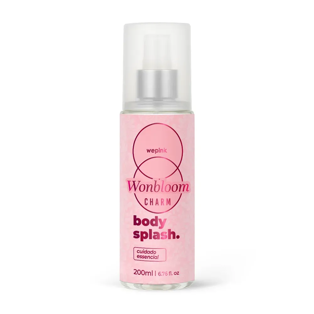 Embalagem de Body Splash Wonbloom Charm Desodorante Colônia 200ml Wepink em Luanda, Angola - Cosméticos de Luxo Seth