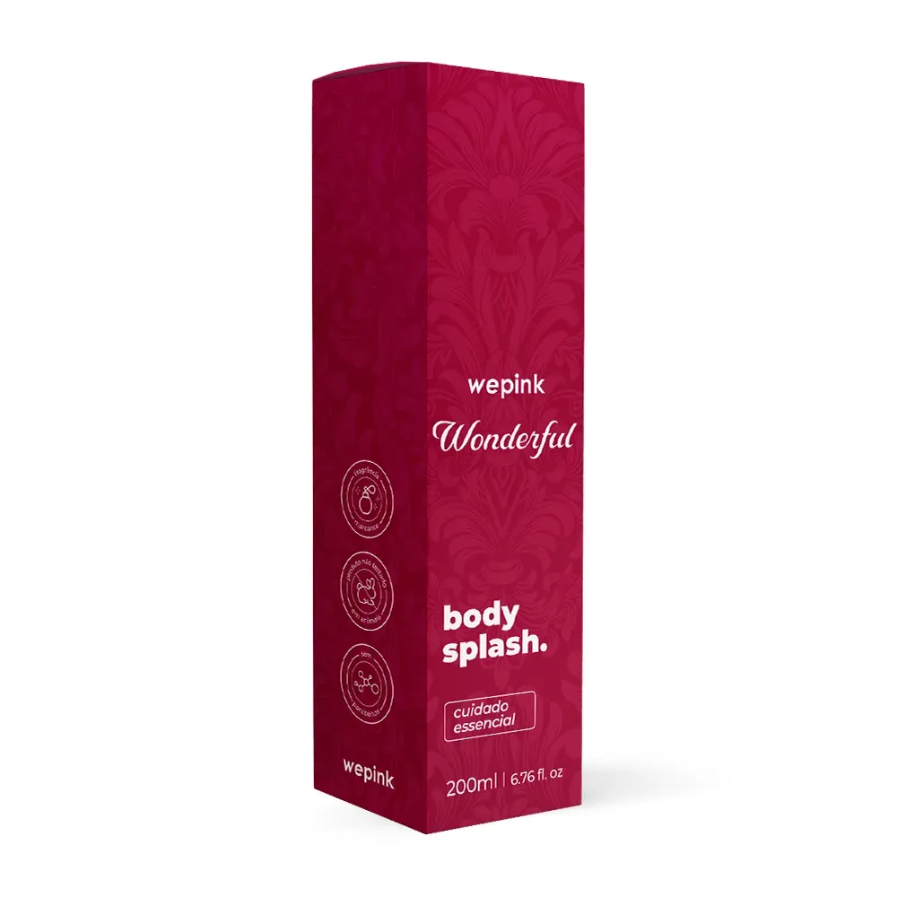Detalhes de Body Splash Wonderful Desodorante Colônia 200ml Wepink para entrega em Luanda, Angola - Seth