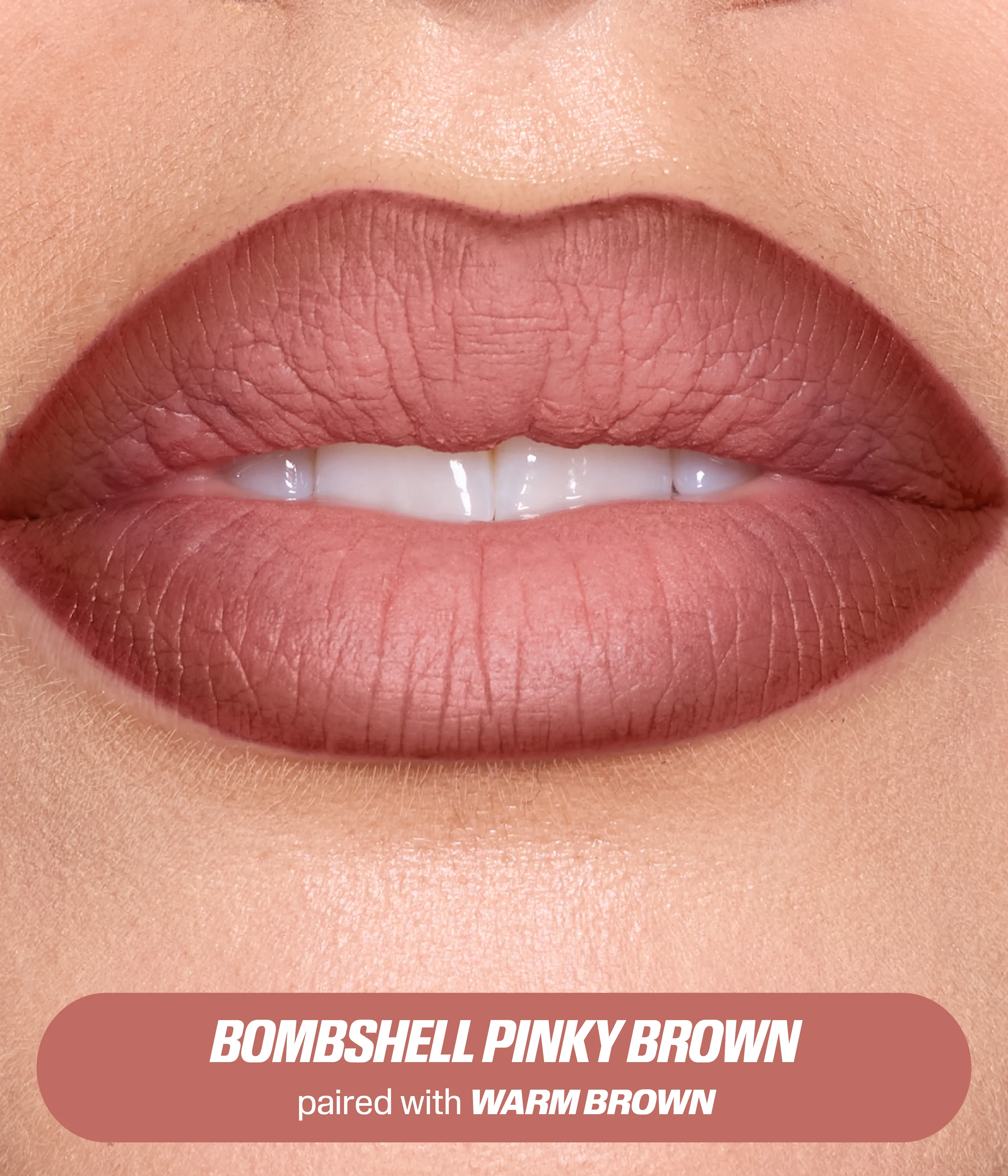 Bombshell Brown Lip Duo Huda Beauty — detalhe 5
