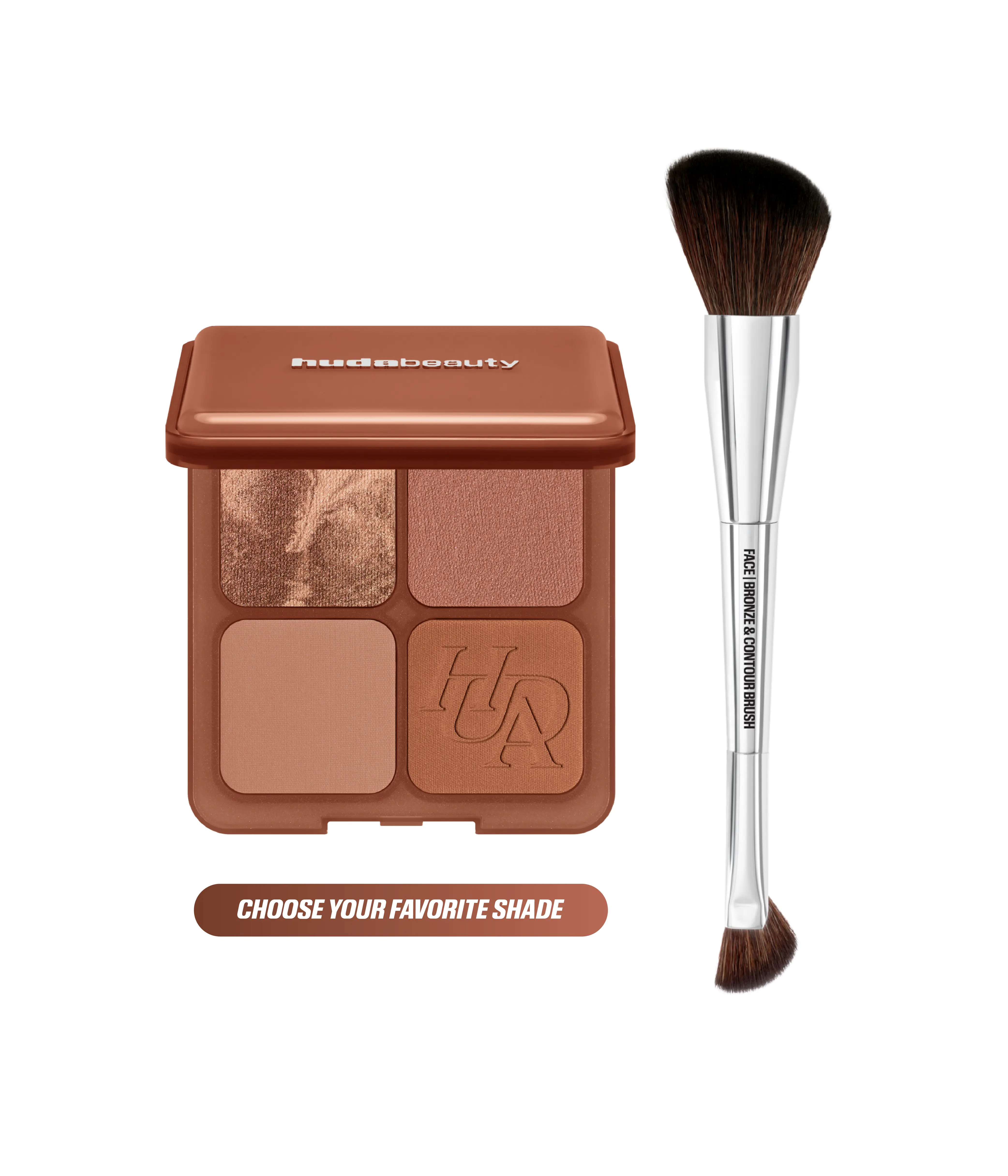 Bronze & Contour Duo Huda Beauty — detalhe 3