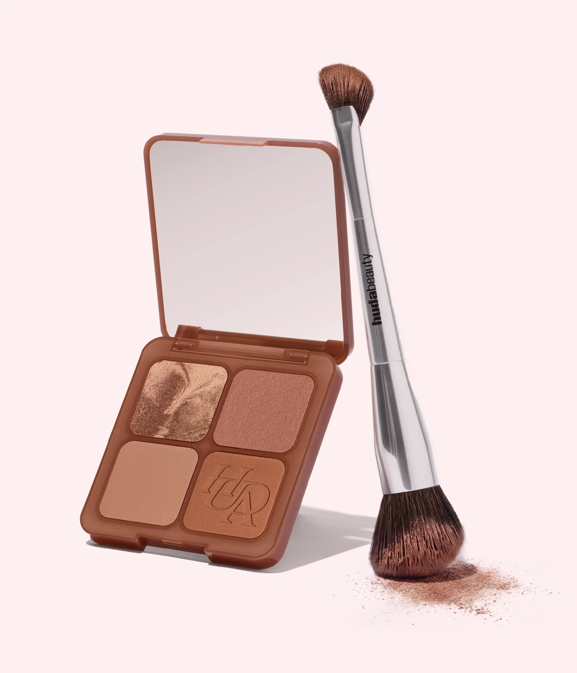 Bronzer and Contour Brush Huda Beauty — detalhe 6
