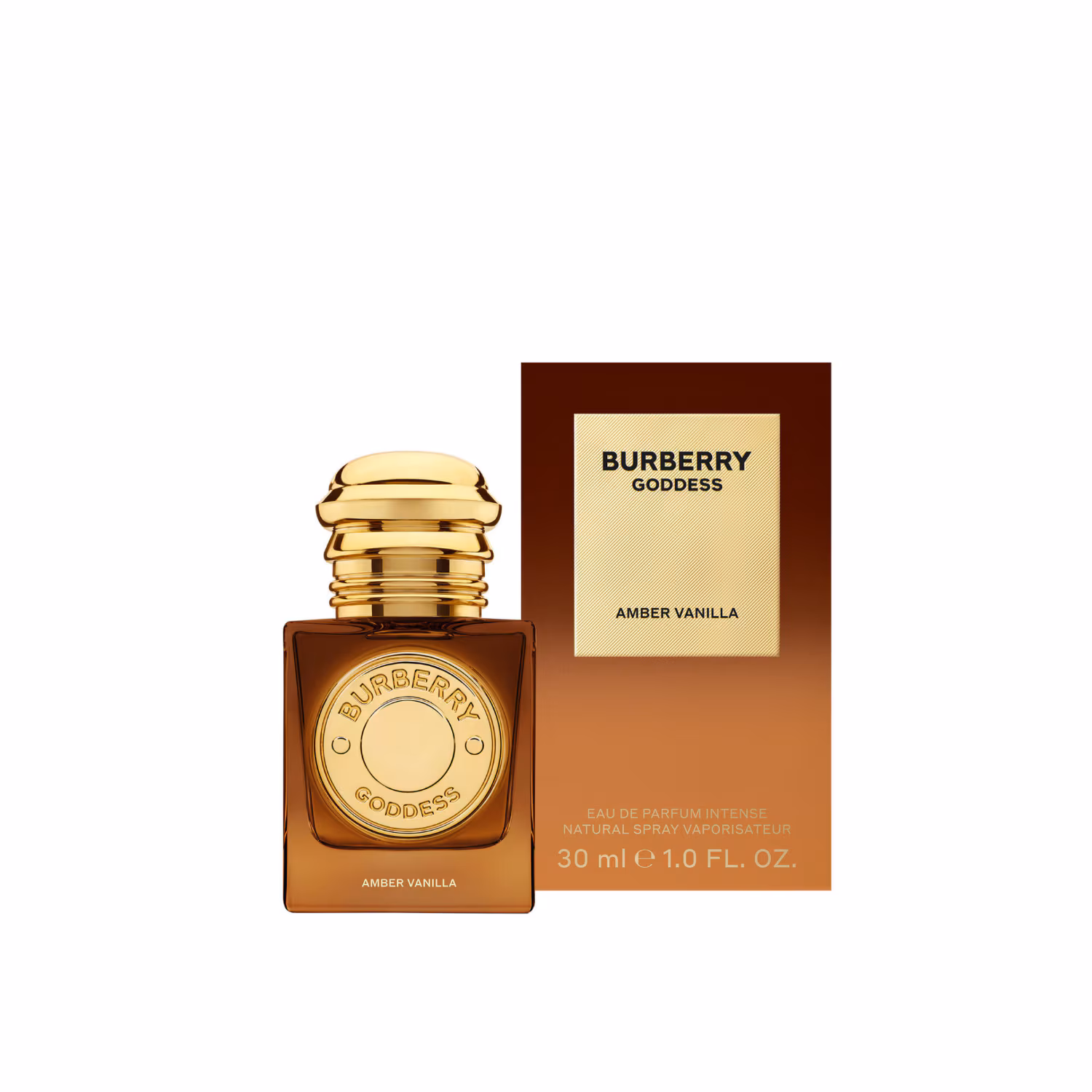 BURBERRY Goddess Amber Vanilla Intense Eau de Parfum Burberry — textura e acabamento