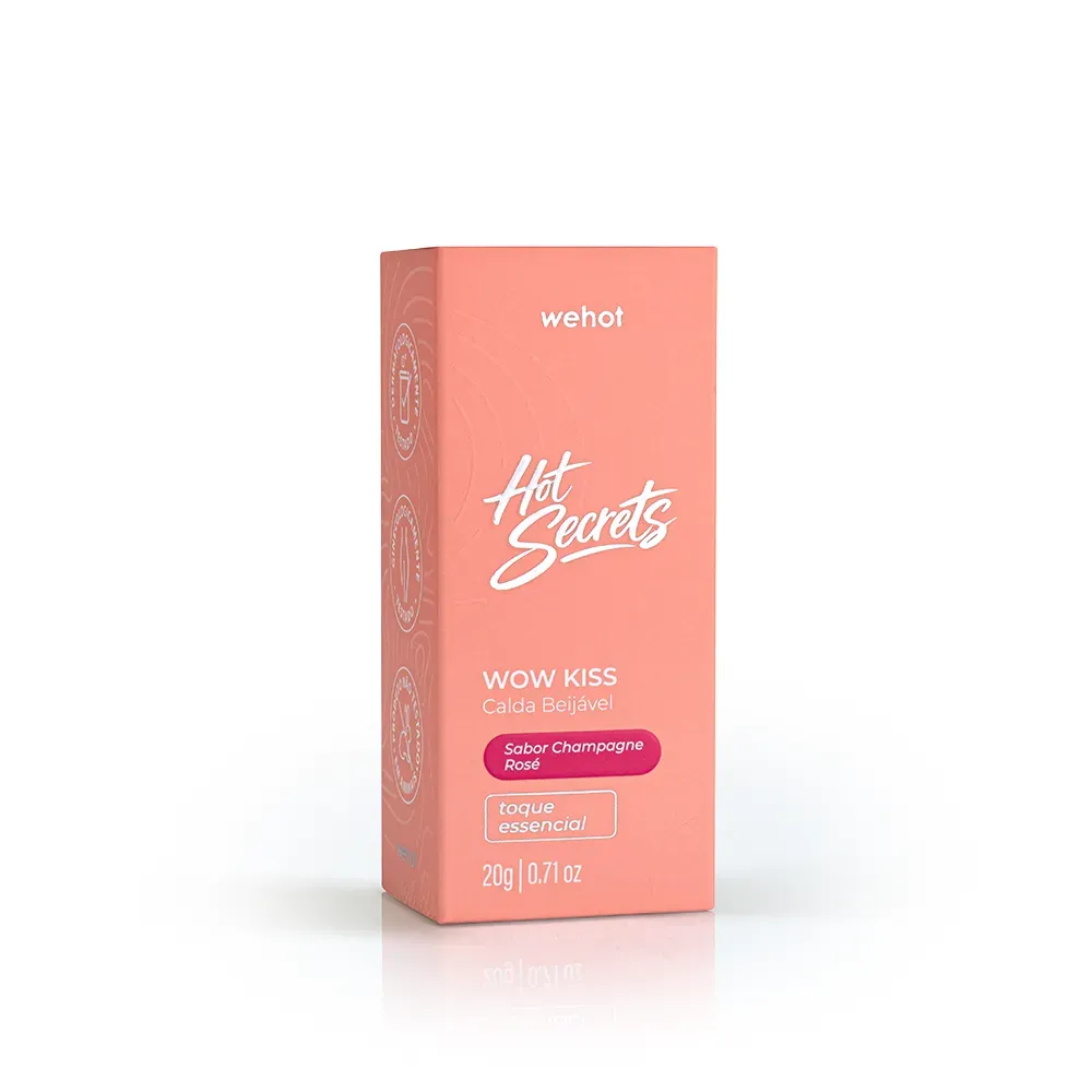 Comprar Calda Beijável Champagne Rosé 20g Wepink Wehot em Luanda, Angola - Loja Oficial Seth