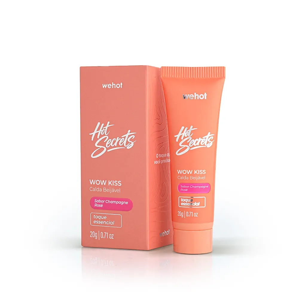 Foto de Calda Beijável Champagne Rosé 20g Wepink Wehot disponível em Luanda, Angola - Encomenda Online